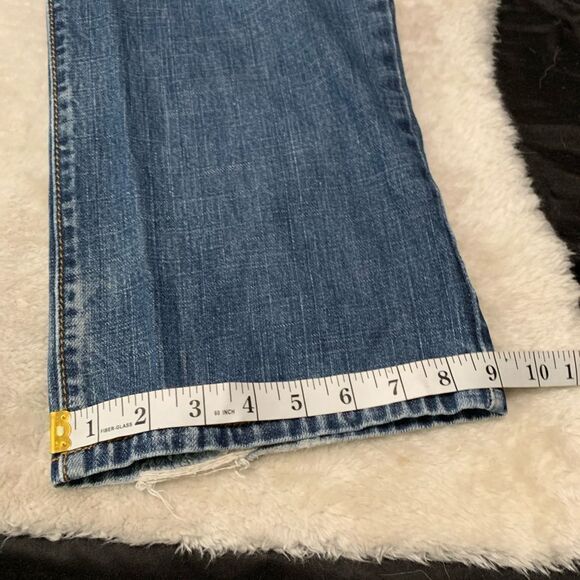 Silvertab Levi’s Mens Blue Slim Straight Denim‎ Jeans Size 38x32 Cotton Pants - Picture 7 of 9